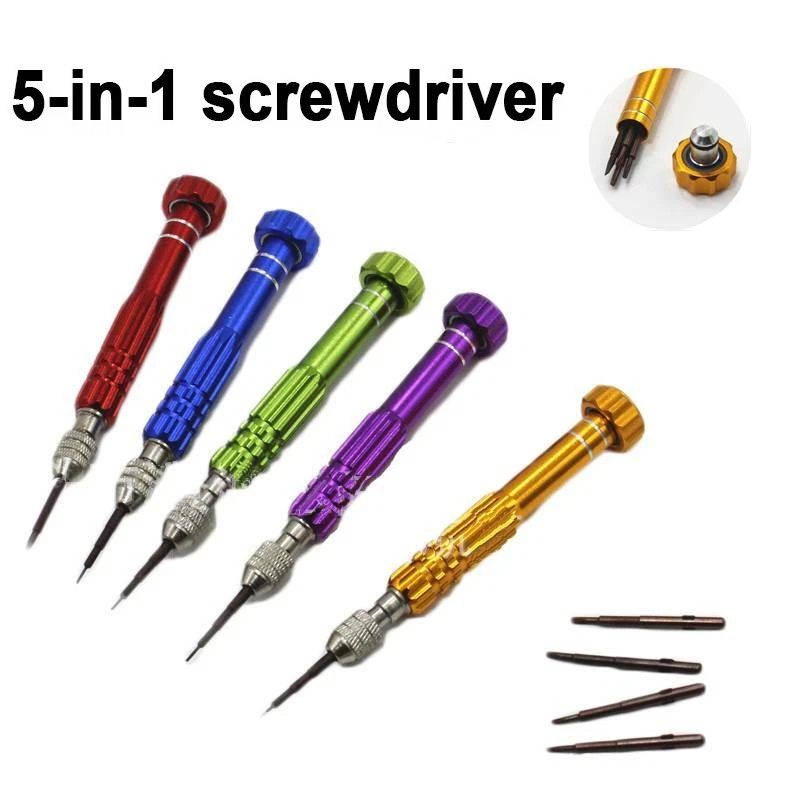 Phone Opening Tool - Mini-Schraubendreher-Bit-Demontageset, kleines Elektronik-Öffnungswerkzeug, Notebook-Tablet-Wartung für Handy,