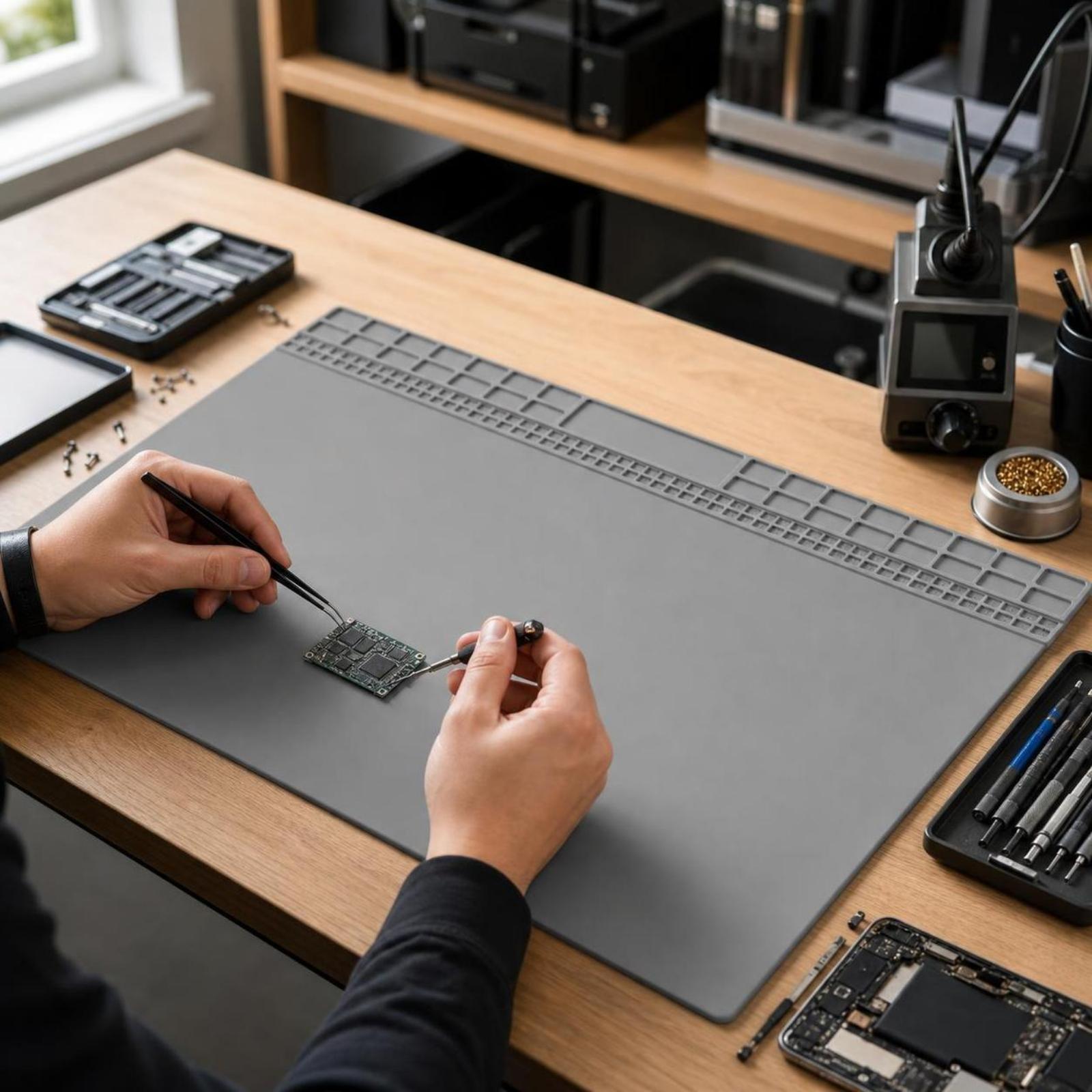 Hitzebeständige Silikon-Lötmat – Electronics Repair In Usa Bewertung und Preis
